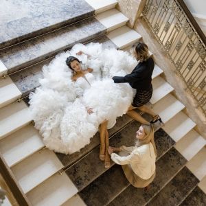 Wedding fashion photo shoot