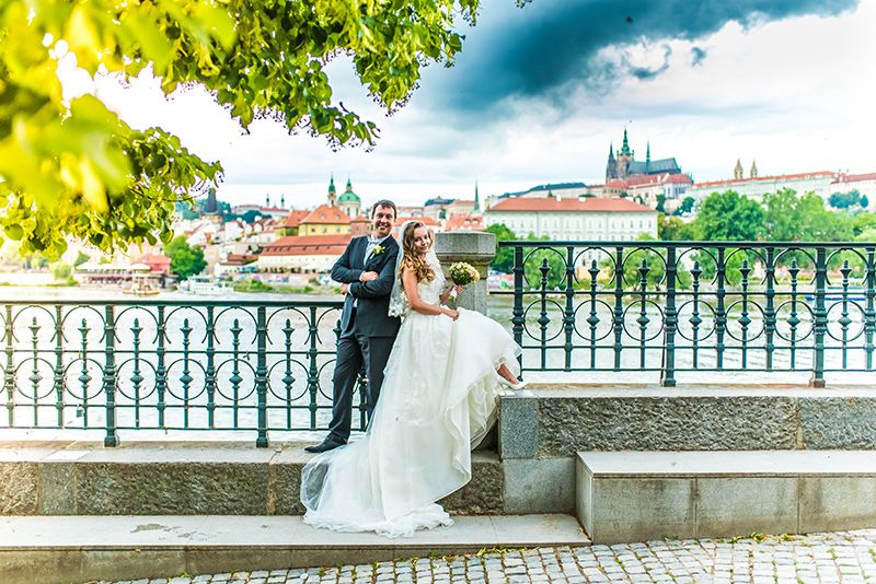 There are many locations in Prague with beautiful views.